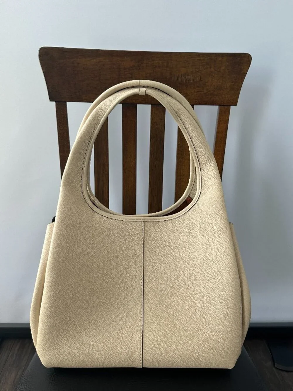 Coach Ivory Pebbled Leather Lana Shoulder Bag Style #F2479-CM544 *NWT* - Picture 2 of 13